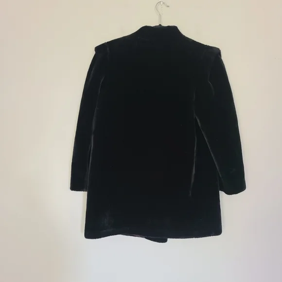 Vintage Sasson Borgazia Faux Fur Coat 9 - Picture 3 of 8